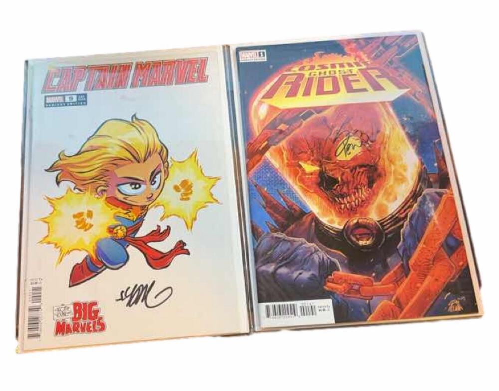 Ghost Rider Final Vengeance 4 Skottie Young Big Marvels Variant Signed